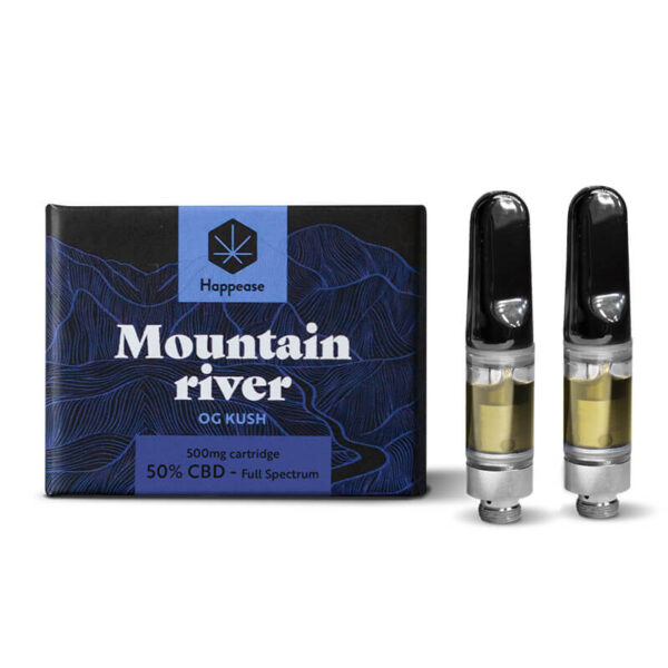 Happease® - Mountain River 50% CBD cartridge (2pcs/pack)